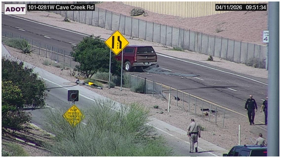 Man fighting for his life after experiencing medical event in car in north Phoenix