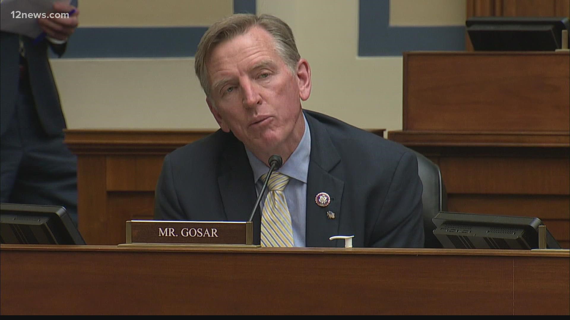 The House of Representatives is expected to vote on censuring Congressman Paul Gosar after he tweeted a video appearing to show him killing a member of Congress.