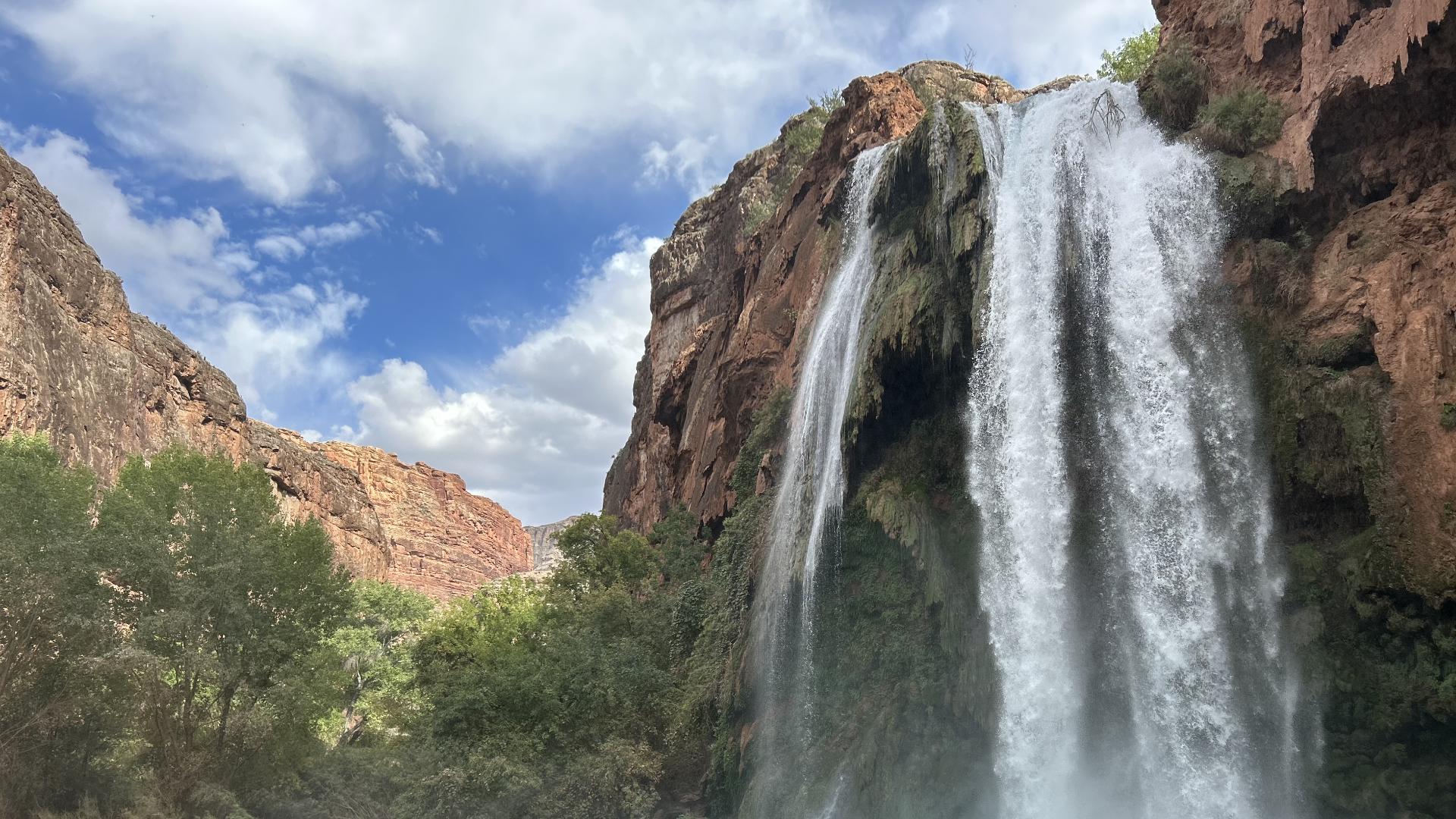 12News was given an opportunity to travel into the reservation with Democrat Senate candidate Ruben Gallego along with 10 other journalists.