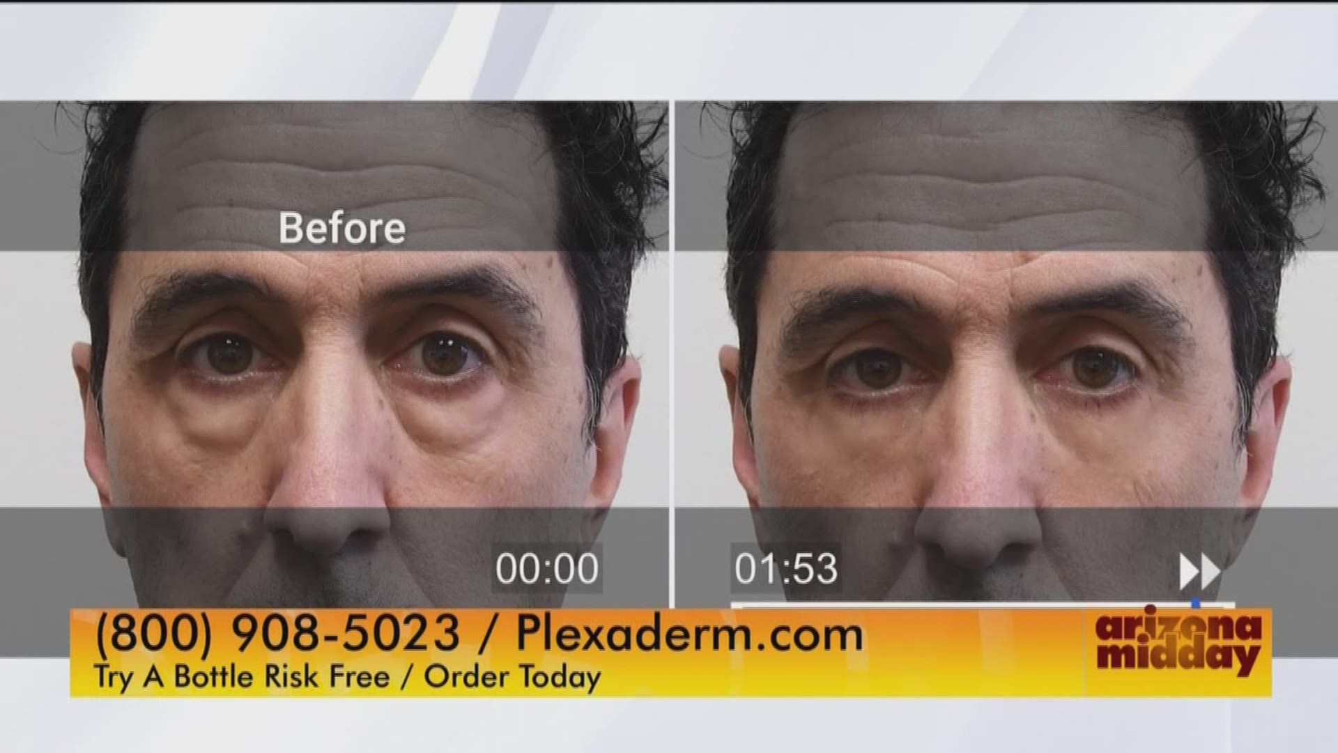 Scott DeFalco from Plexaderm tells how you can look years younger in just two minutes.