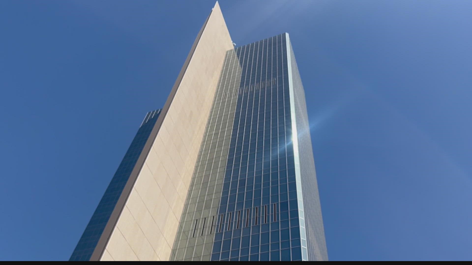 The 40-story building in downtown Phoenix has a long history as headquarters for several banks since the 1970s. Now the building remains vacant.