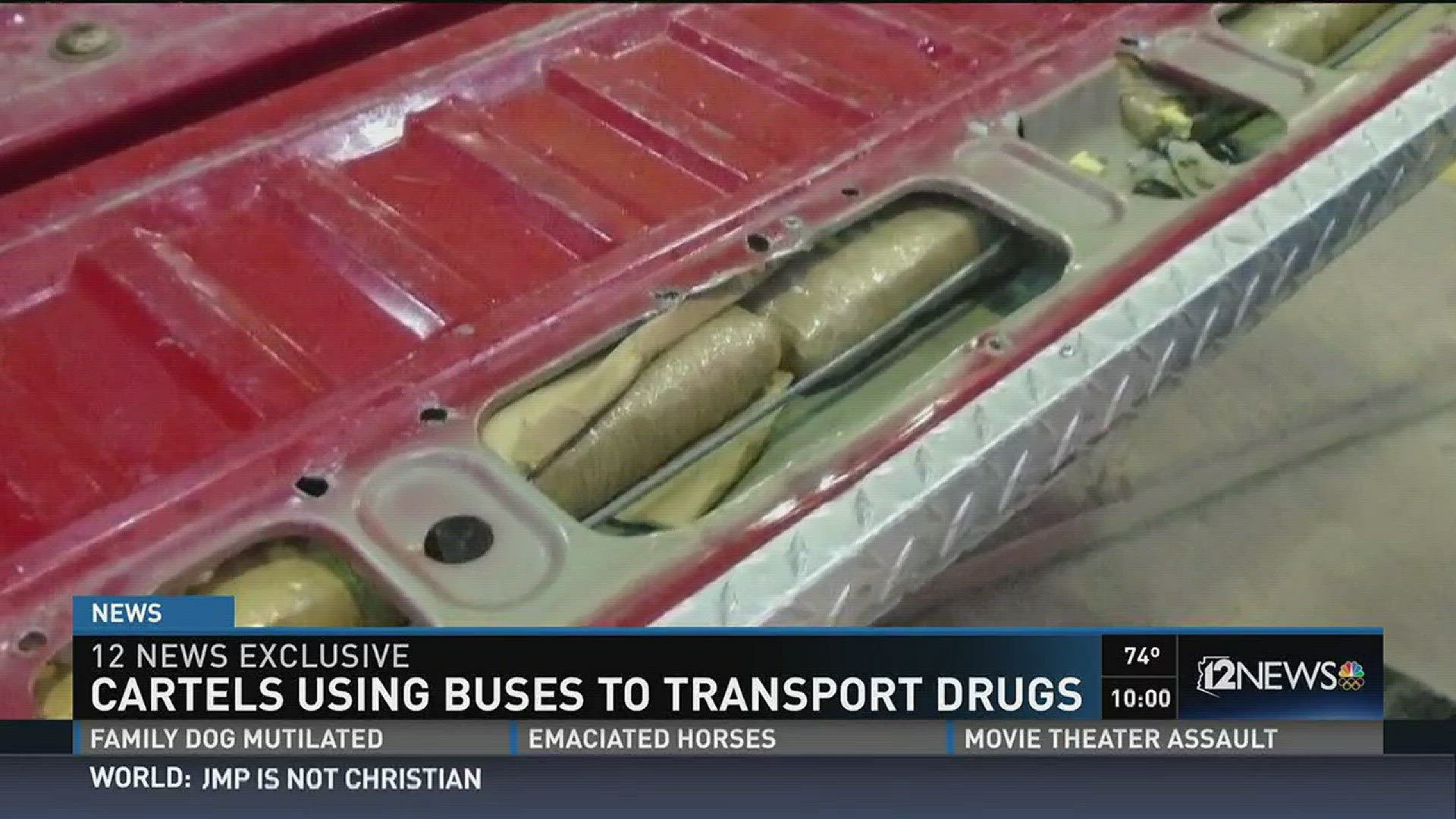 Buses are big method of transportation for drug cartels