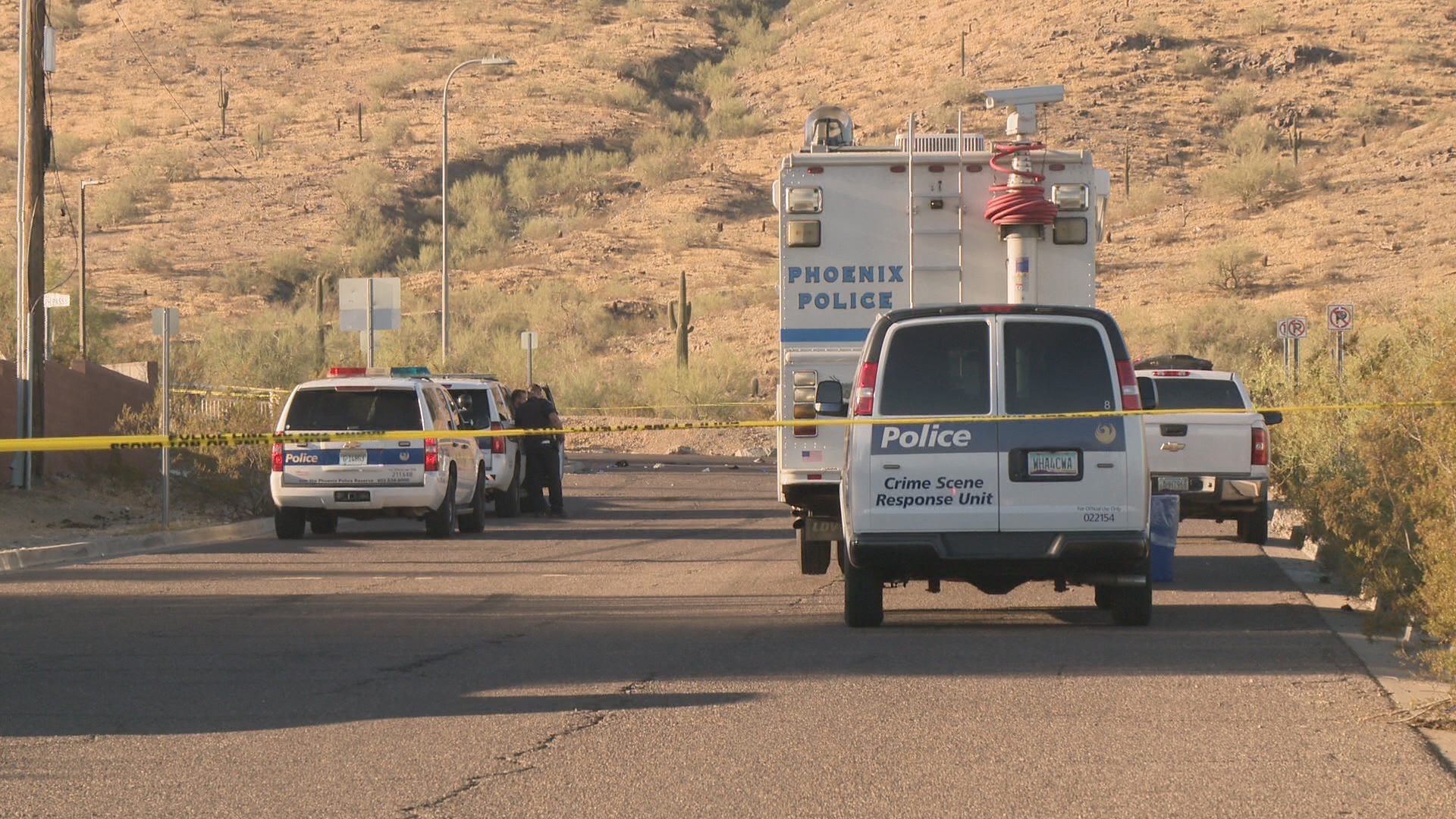 The shooting happened near 19th Avenue and Dobbins Road in south Phoenix. Watch the video above for more information.