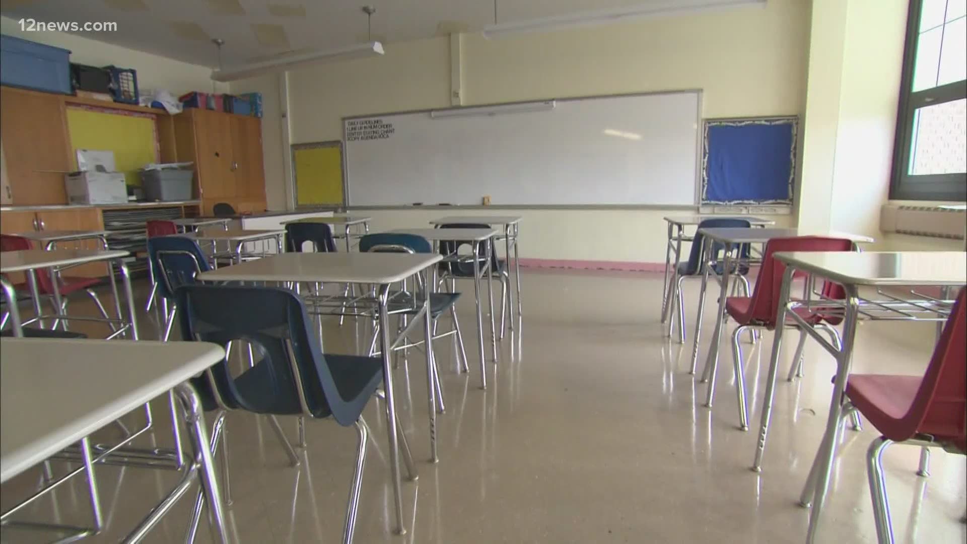Students could be returning to the classroom in less than a month and that will depend on benchmarks expected from ADHS. A group of teachers, doctors aren't waiting.