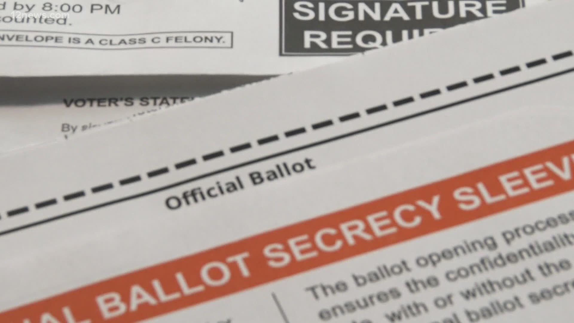 Voters should check their registration with Arizona before the October 5 deadline.