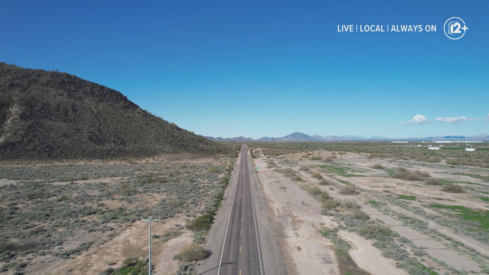 Here are a few minutes of scenic drone footage over various locations in Arizona.