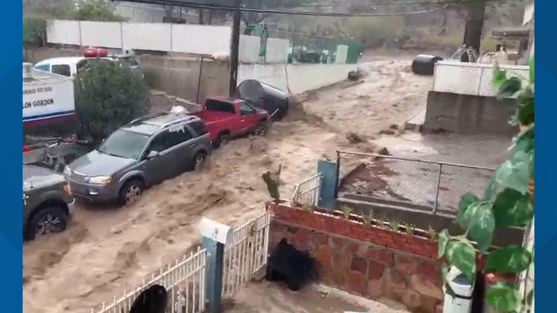 Flood waters surged through Globe, leaving several people dead.