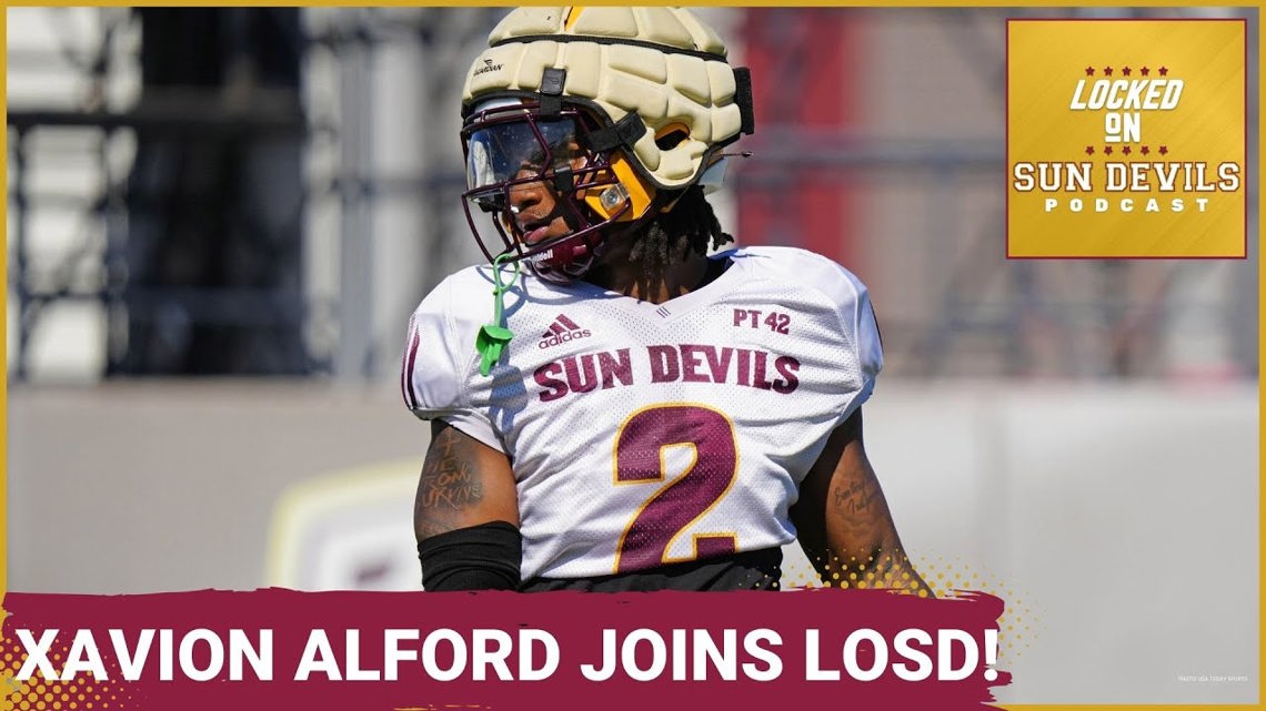 Arizona State Sun Devils Football Safety Xavion Alford Talks About His ...