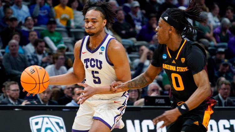 Coles hits late floater, TCU edges ASU in March Madness