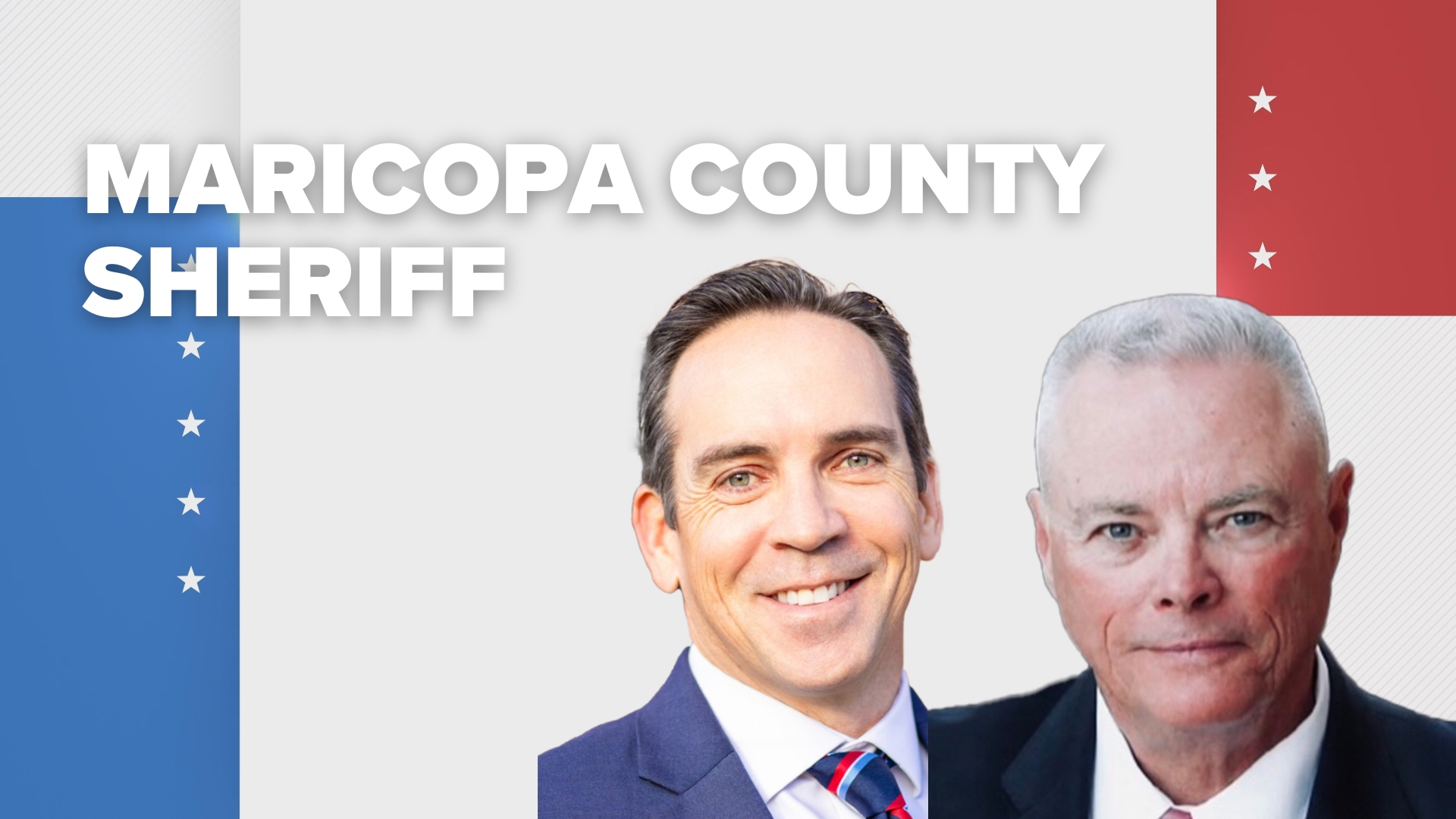 12News invited candidates from every local race to share their plans for office if elected. Here are interviews with candidates for Maricopa County Sheriff.