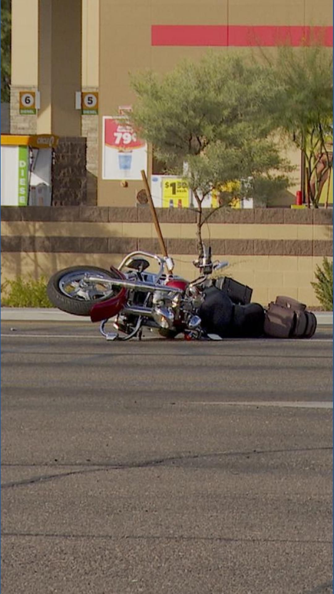 2 people taken to hospital after motorcycle crash in Phoenix | 12news.com