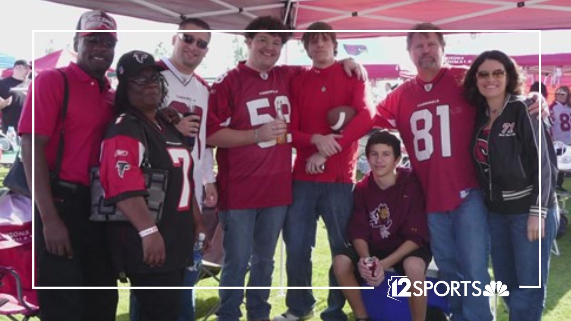 Anthony was a huge Arizona Cardinals fan. After his death, his family went on a journey to every NFL stadium to make sure he wouldn't miss a game.