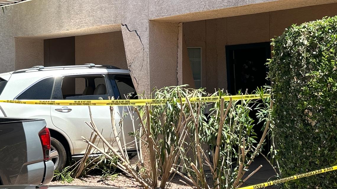 Police: Vehicle crashes into building in Mesa | 12news.com