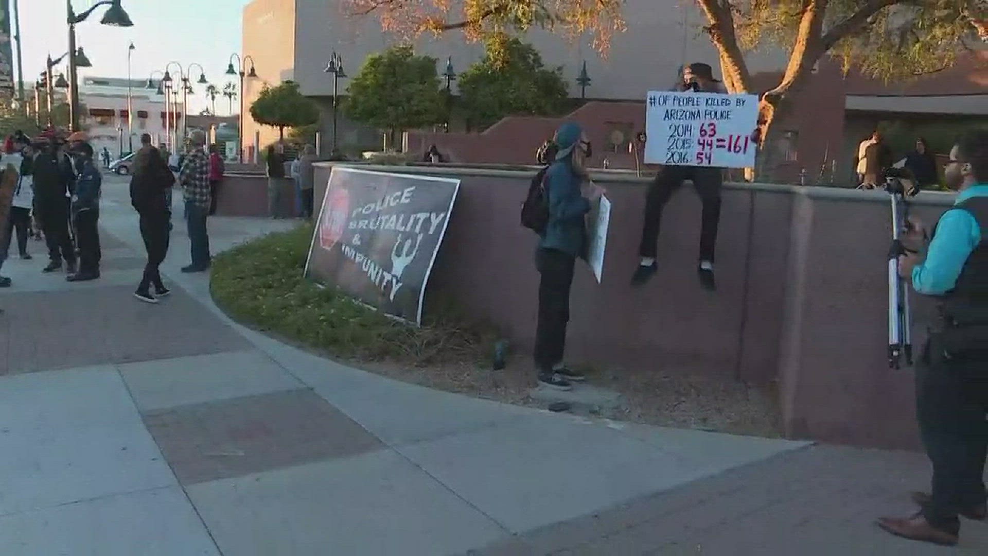 People are holding a "Rally for Justice," in honor of a man killed by a former Mesa police officer.