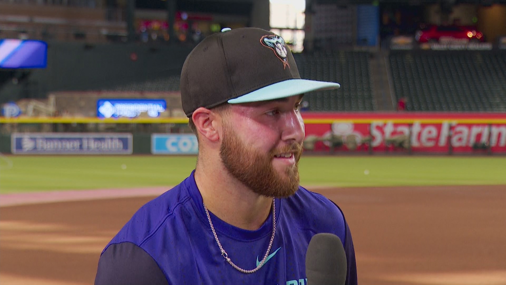 The D-backs newcomer sat down with 12Sports ahead of Friday night's game against the Rockies.
