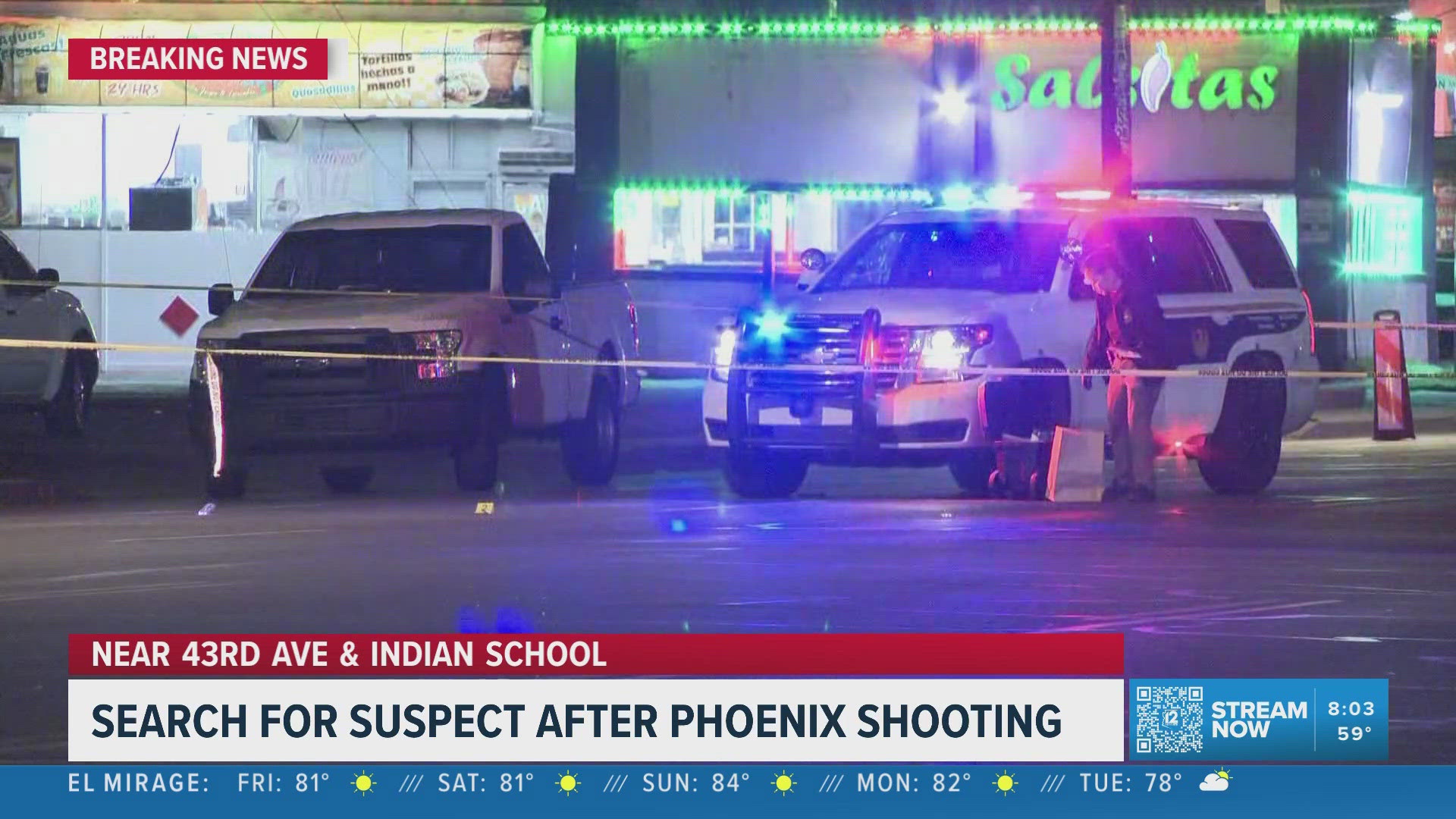 Police looking for shooting suspect in west Phoenix | 12news.com