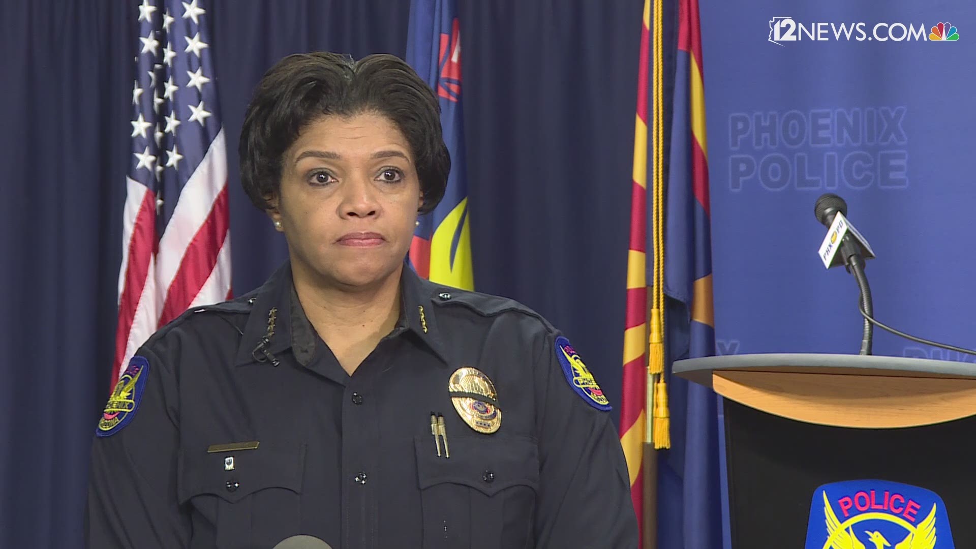 James Garcia was shot and killed by Phoenix police officers in a driveway on July 4. Police Chief Jeri Williams talks about the investigation.