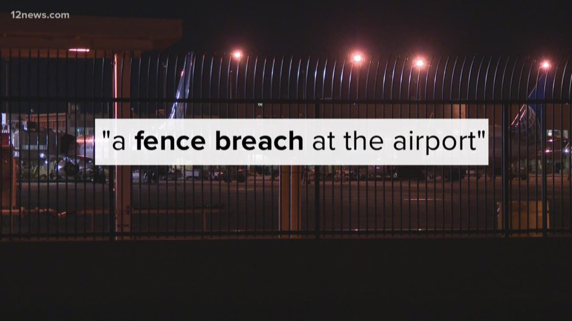 According to a TSA spokesperson, the incident "involved a fence breach at the airport, not involving a TSA checkpoint."