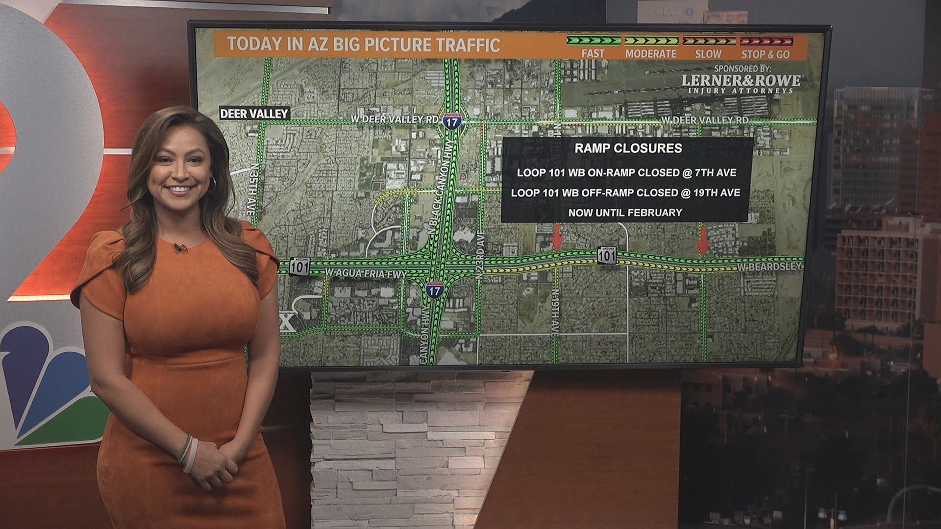 Take a look at the weekend traffic report before you head out the door. Vanessa Ramirez has the details.