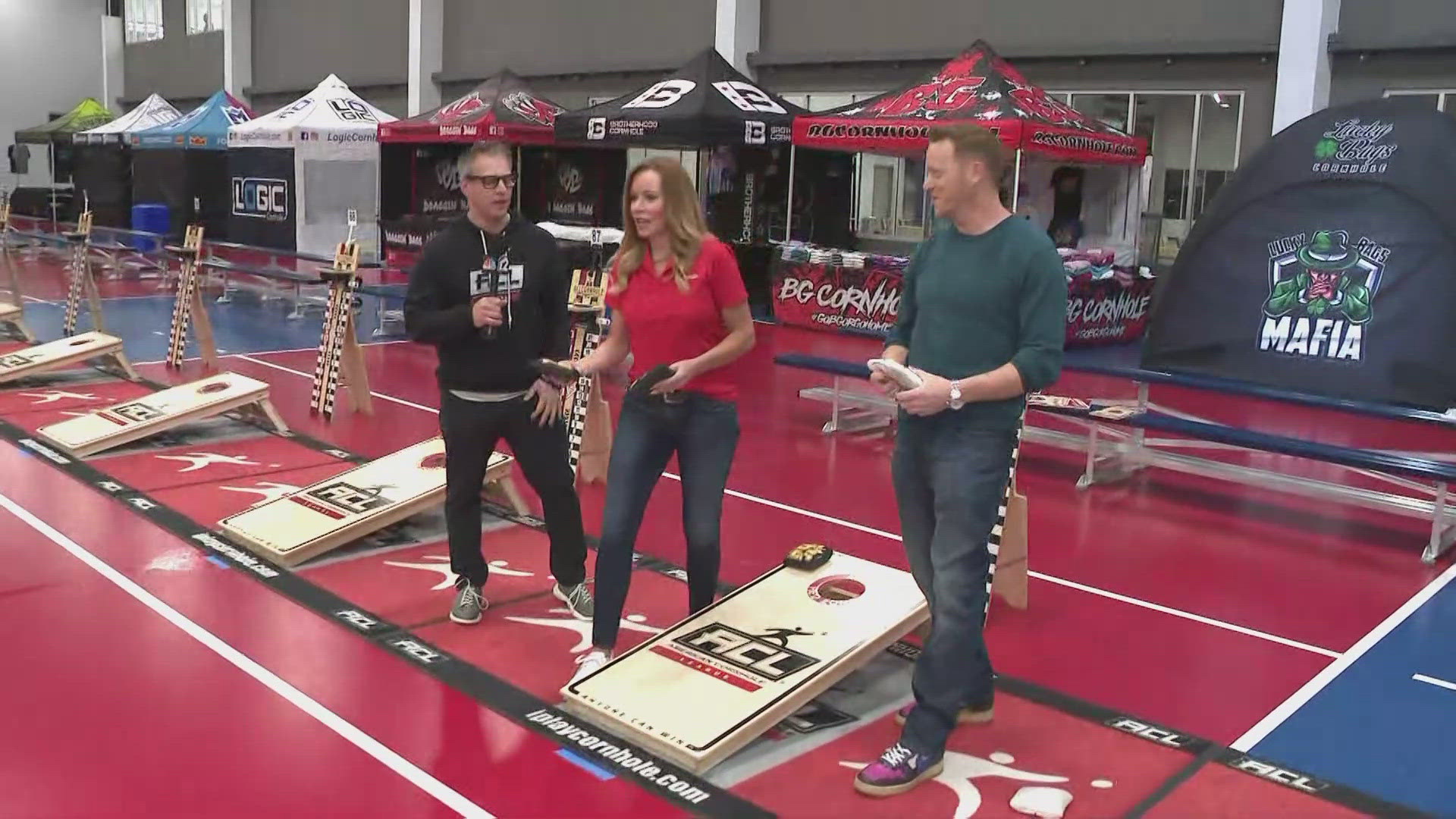 Cornhole athletes from across the country are competing in Mesa this weekend.