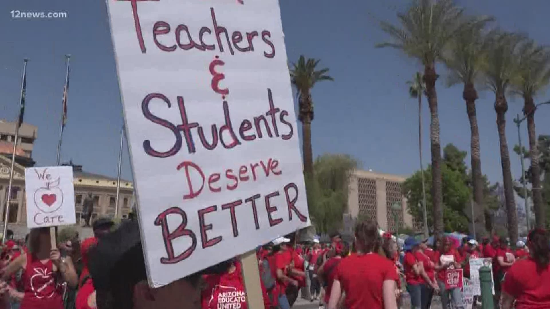 Walkout leaders said educators will return to the classrooms after lawmakers pass a budget proposal.