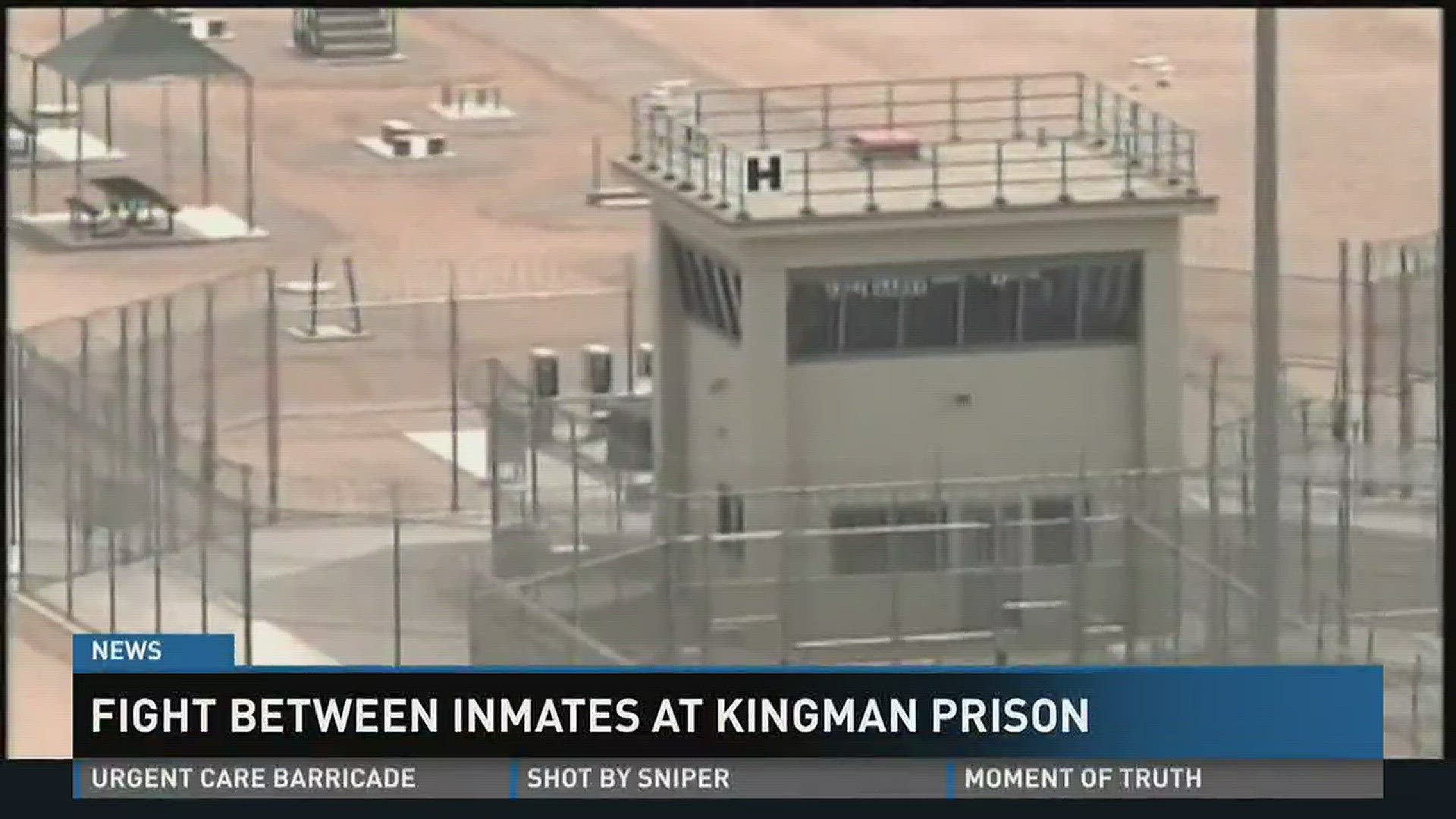 Fight involving 50 inmates breaks out at Kingman prison