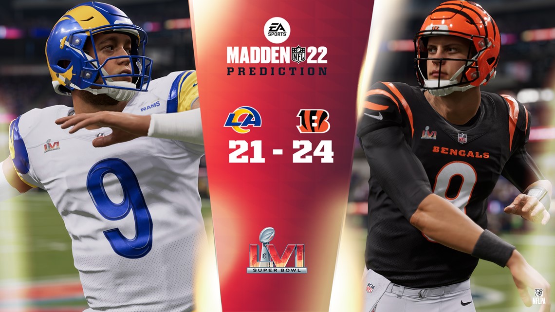 El famoso videojuego Madden 22 predice que los Bengals ganarán el Super  Bowl LVI