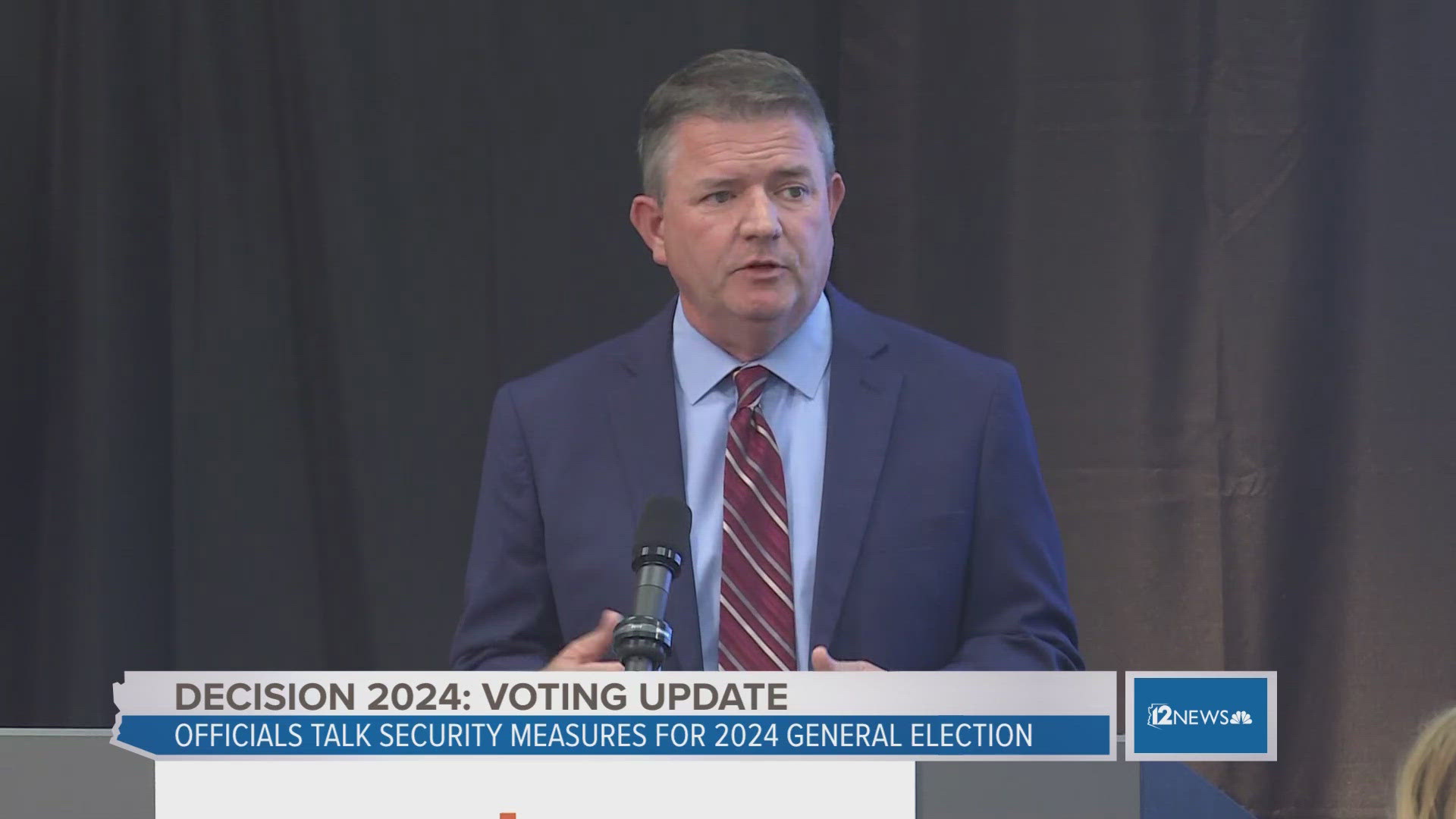 Officials in Maricopa County discuss the security measures to be used for the upcoming 2024 General Election. Here's a recording of the full news conference.