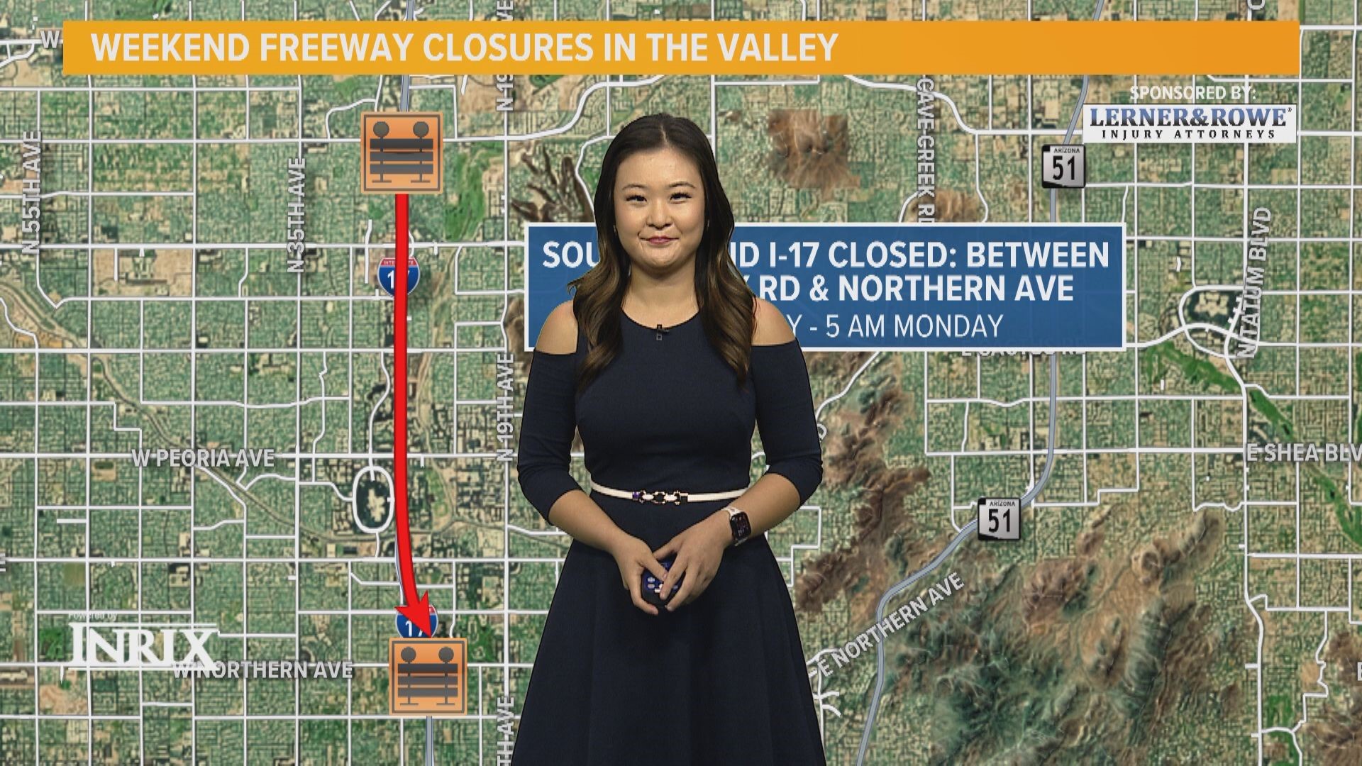 Stella Sun gives us the details on all of the closures and detours on Valley roads for the weekend.