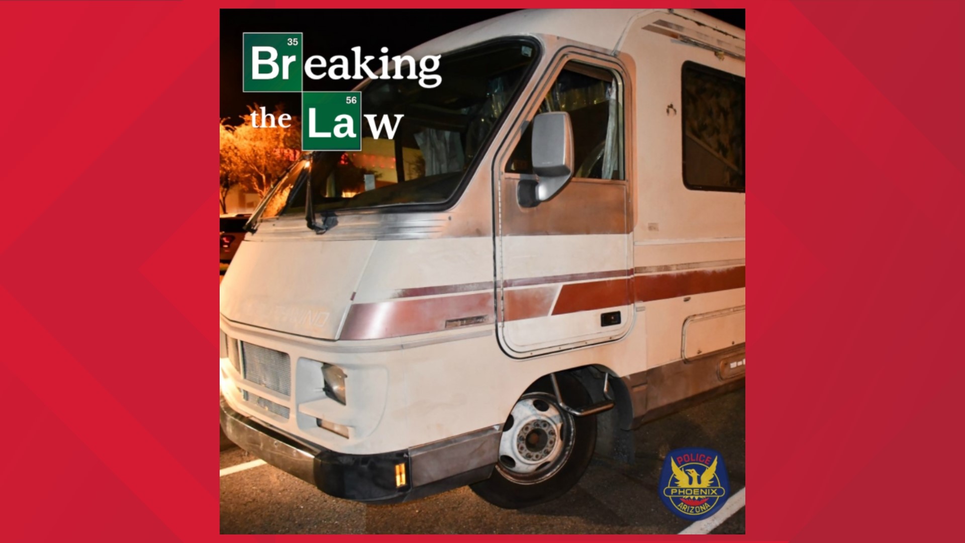 A 38-year-old man was arrested last week after police found a "Breaking Bad" style mobile meth lab in Maryvale. The suspect, Jan Vose, 38, is the owner of the RV.