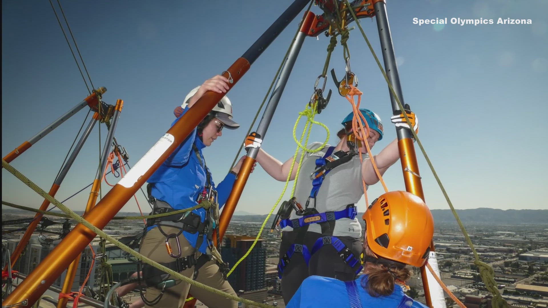 Looking to put yourself out of your comfort zone? Head Over the Edge of Cityscape in downtown Phoenix and support Special Olympics Arizona while you're at it.