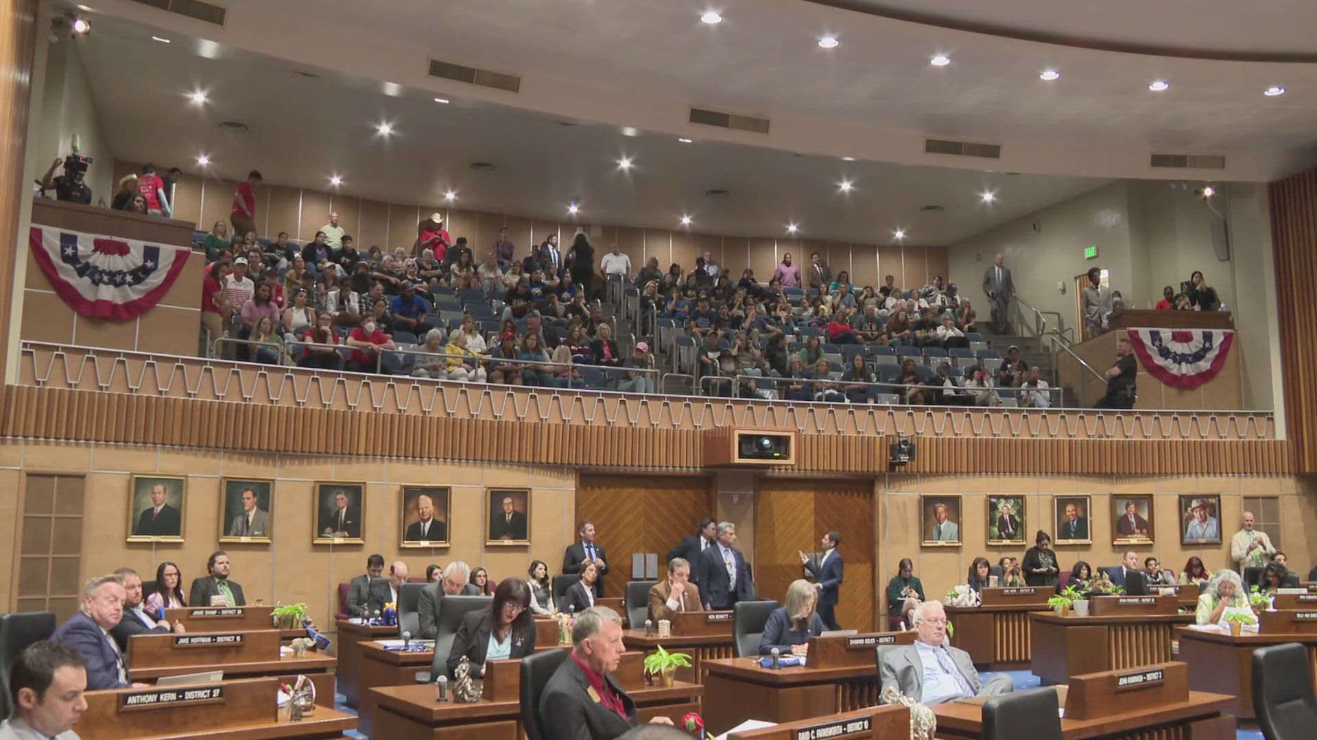 12News was in the Senate chamber as each member explained their vote.