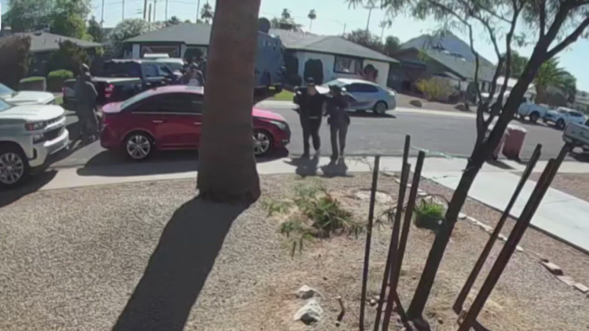 Seven members of a Colombian theft ring are behind bars in Maricopa County, accused of burglarizing two Valley homes.