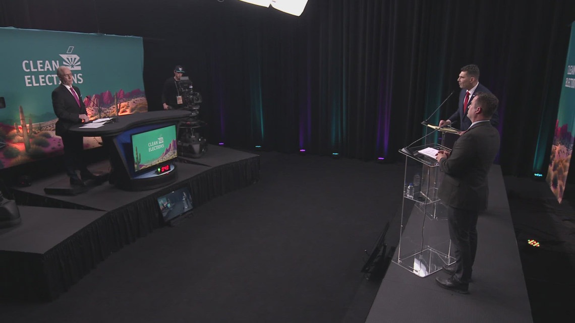 Republican attorney general candidates clash turns messy in a heated Arizona debate