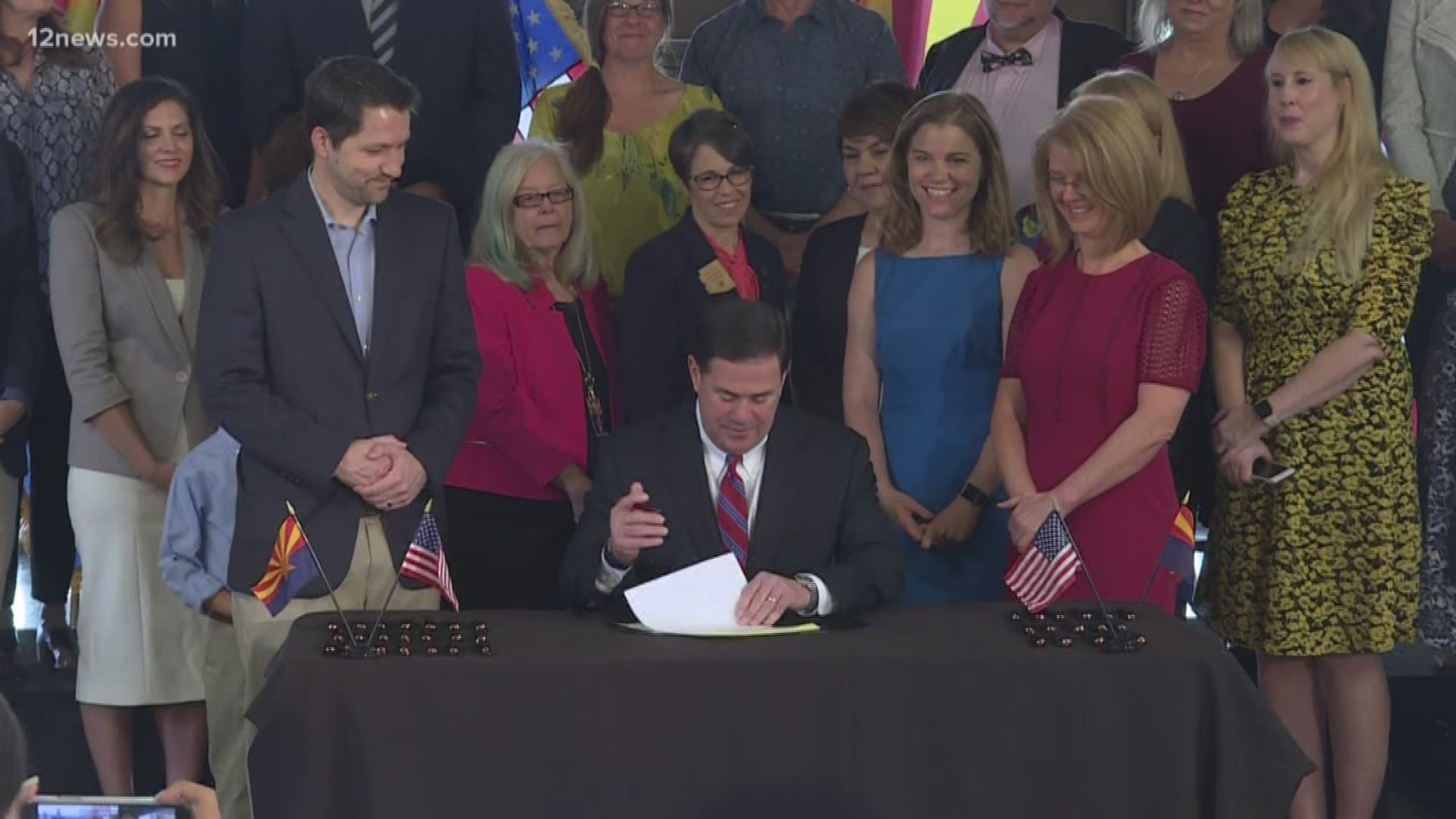 A new bill sponsored by Senator Paul Boyer extends the statute of limitations by 10 years for victims of childhood sexual assault. Arizona Governor Doug Ducey signed the bill into law Tuesday.