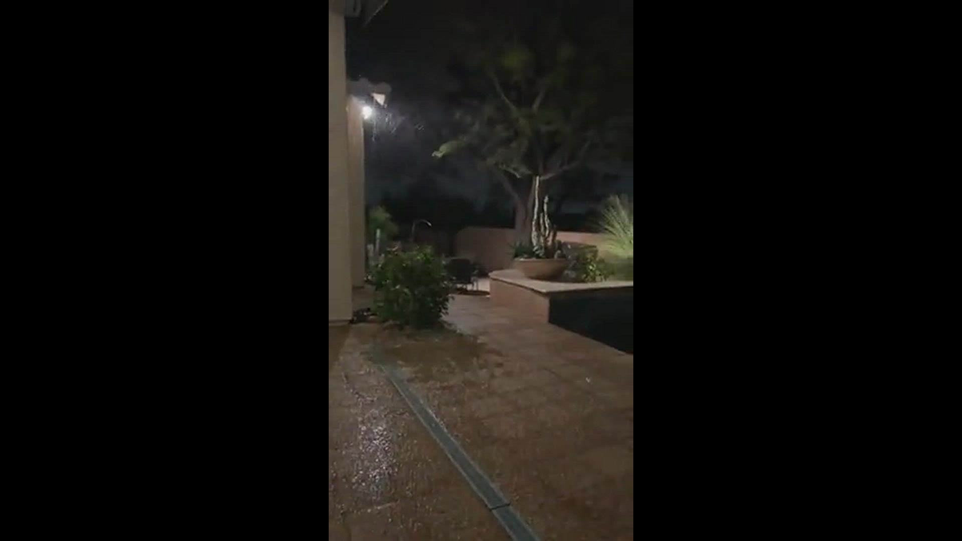 Hail storm in Scottsdale
Credit: Nicole Murray