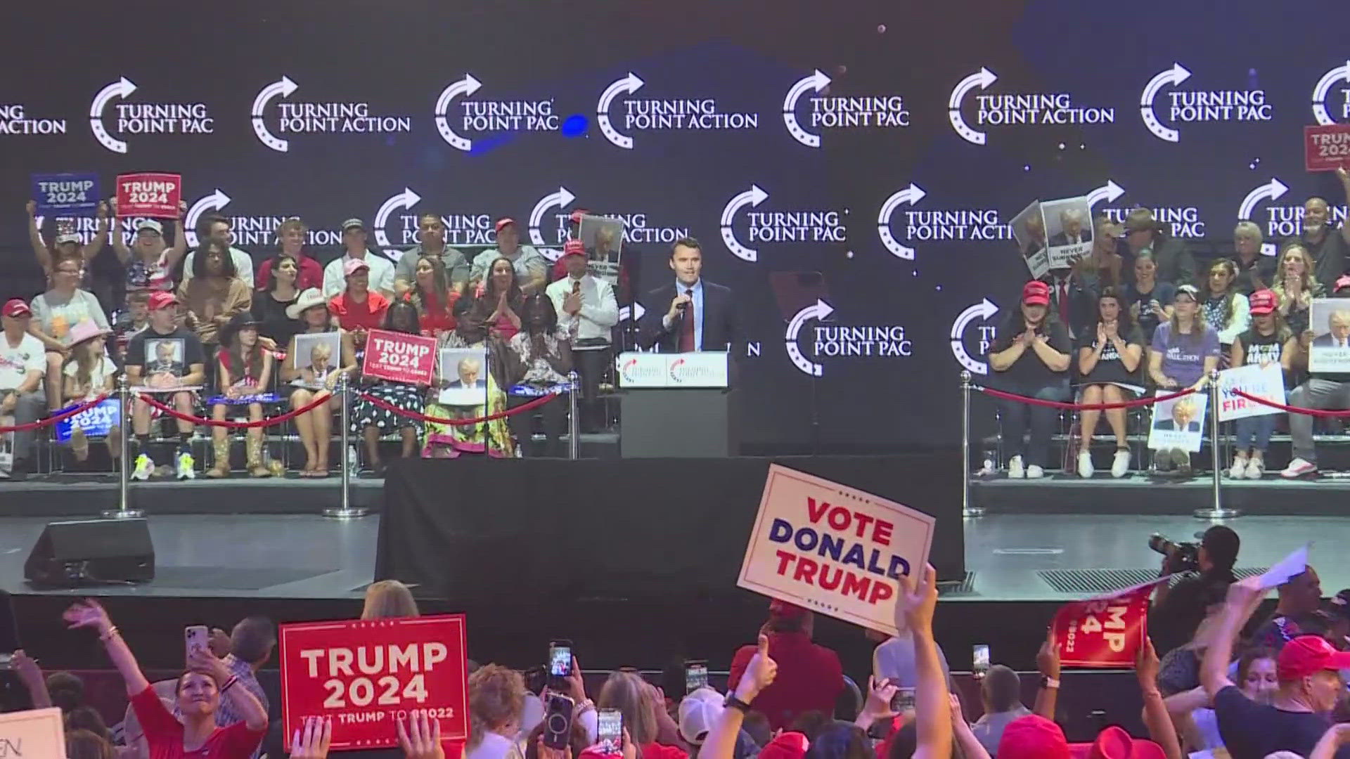 Charlie Kirk built a national organization that drew tens of thousands of young people into the conservative movement. 