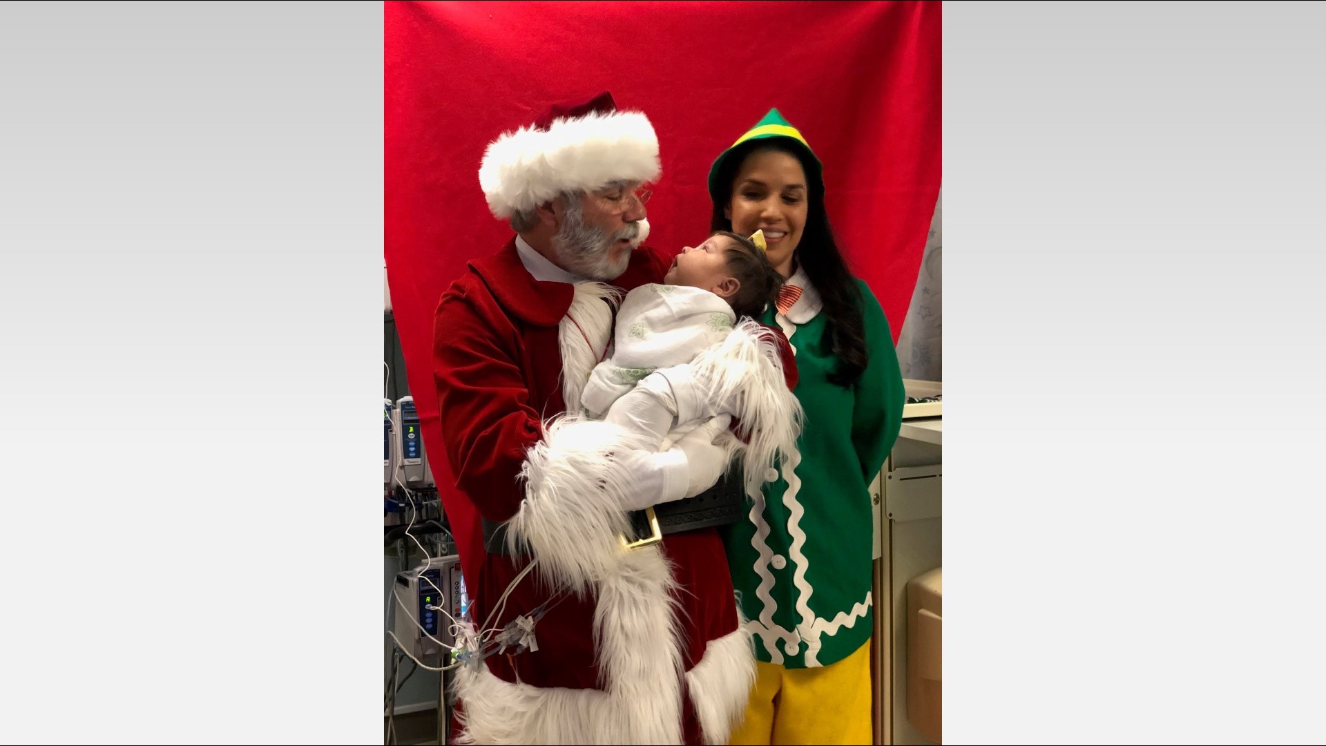 Santa visits babies in NICU at Banner Desert Medical Center