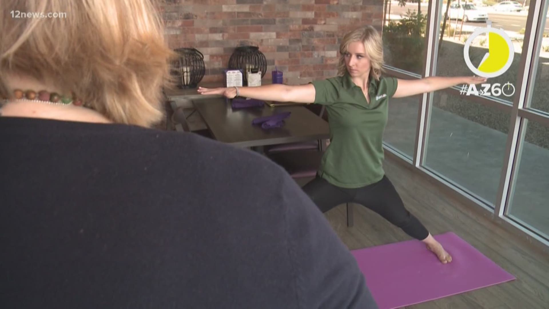 Can't make it to yoga class? Well, Nicole Anne Yoga can bring the class straight to you. Colleen Sikora has the details.