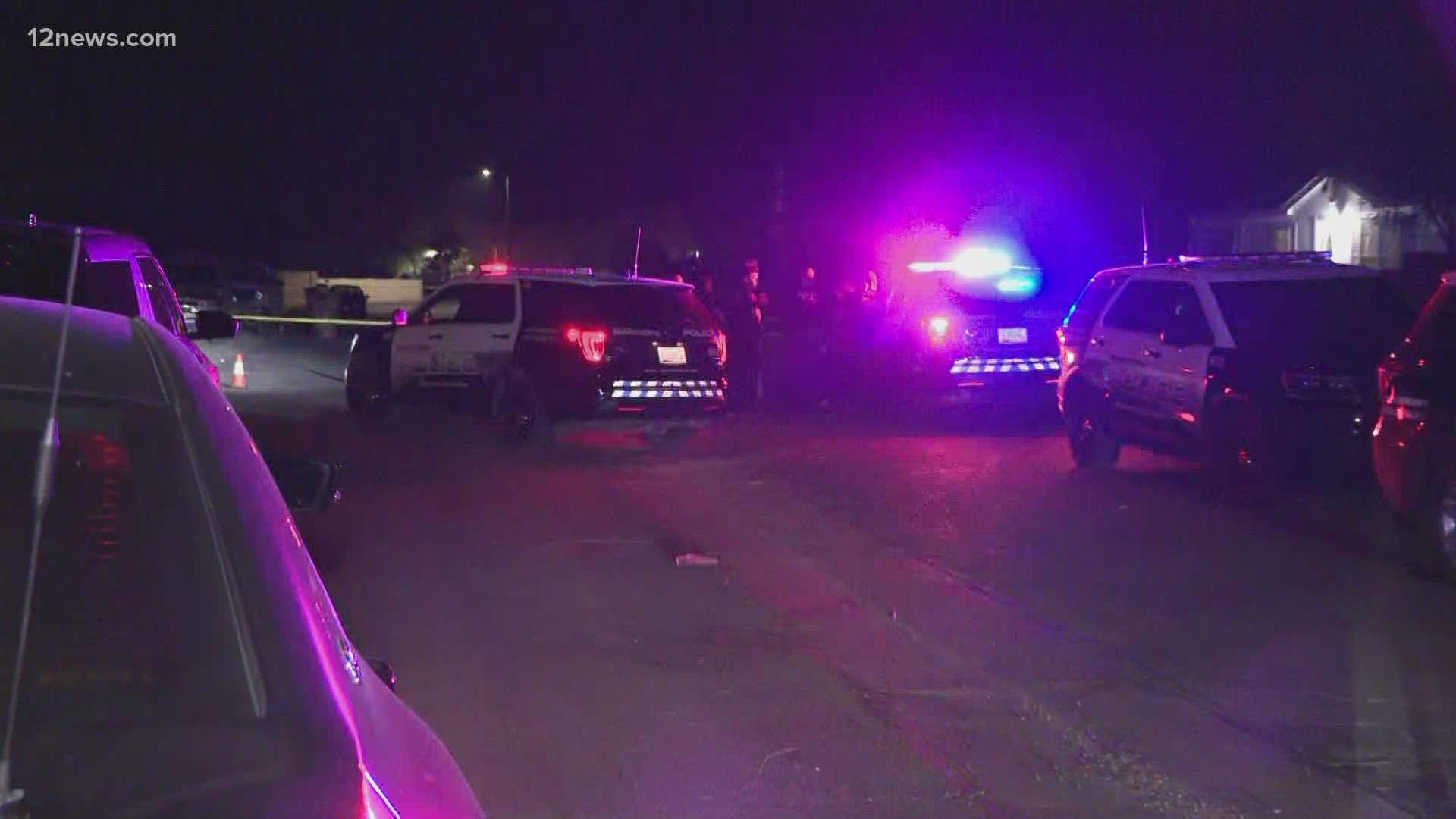 Two teenage boys were hospitalized after a drive-by shooting happened in Maricopa on Monday night.