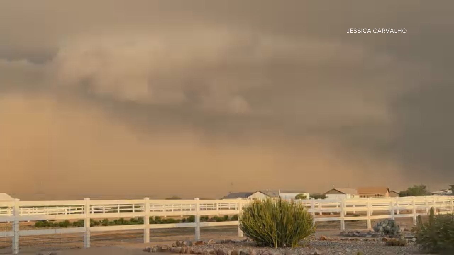 12News viewer Jessica Carvalho sent in this timelapse video of a dust storm in Casa Grande through the 12News Weather Watchers Facebook group on July 14, 2024.