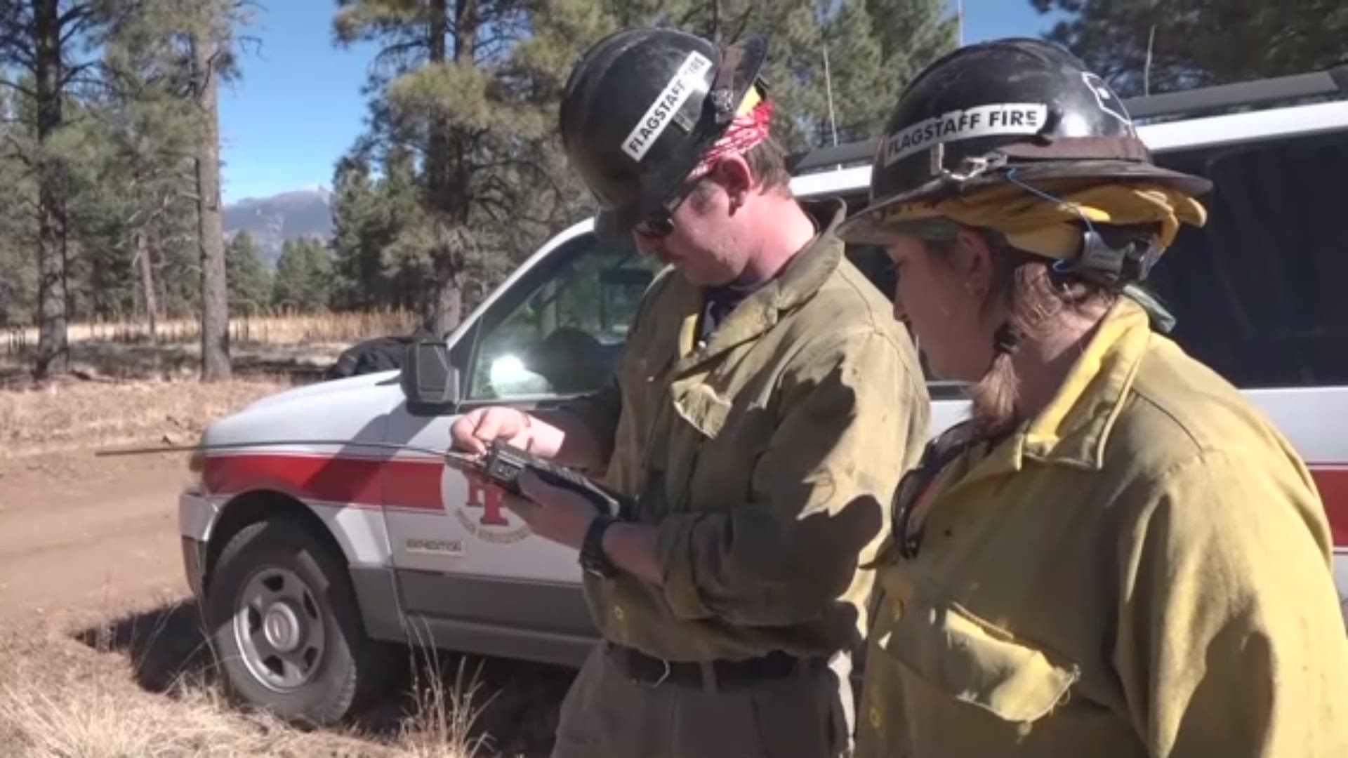 Flagstaff fire crews will implement prescribed burns near Flagstaff as part of the water shed project.