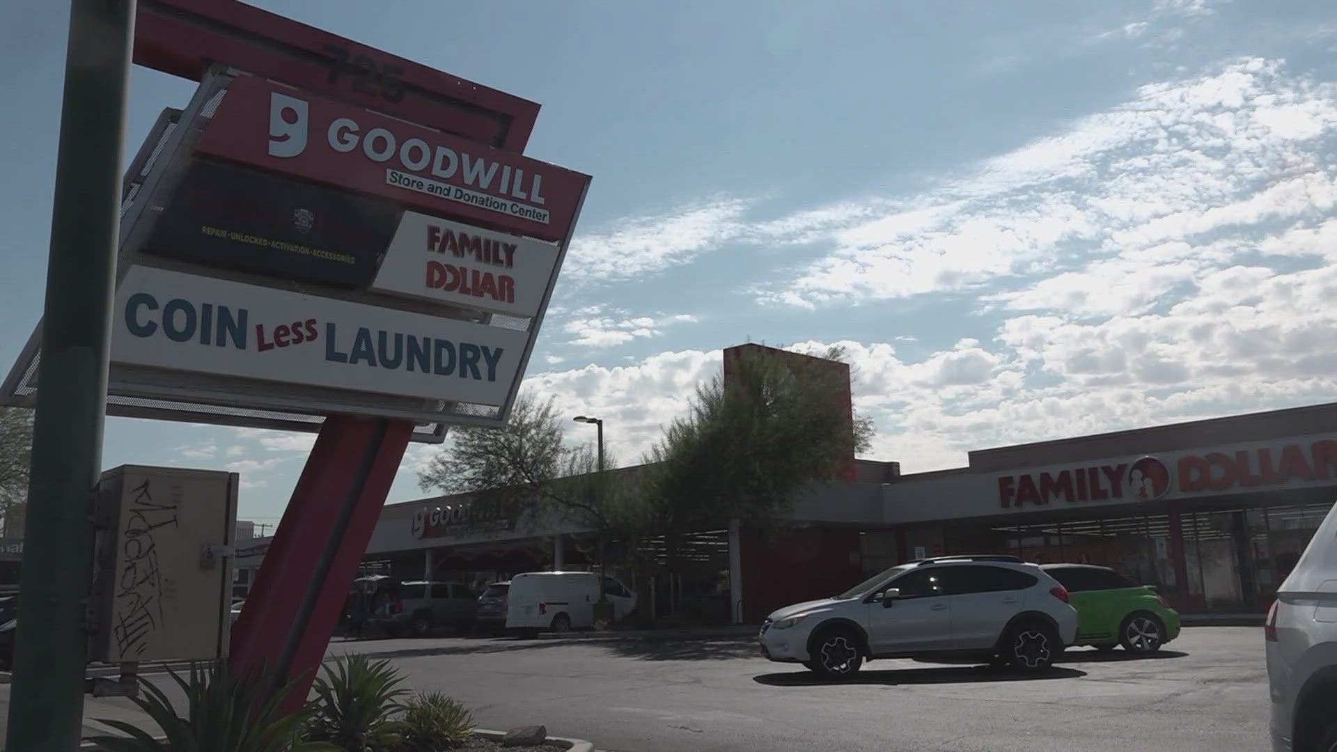 The two men are accused of stealing at least $315,000 from at least 9 Family Dollar locations in Phoenix and Glendale.