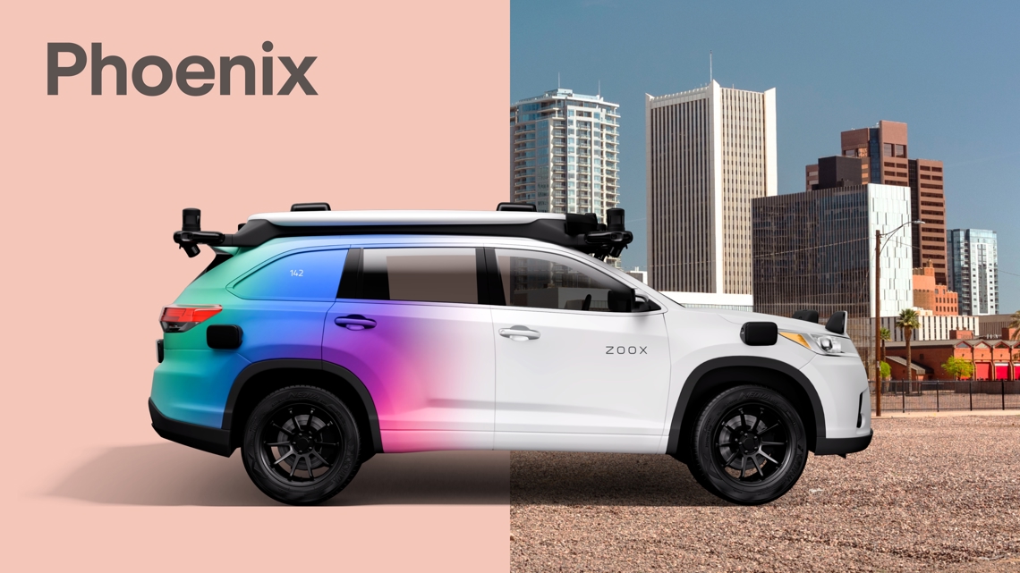 New self-driving robotaxi from Amazon to start testing in Phoenix