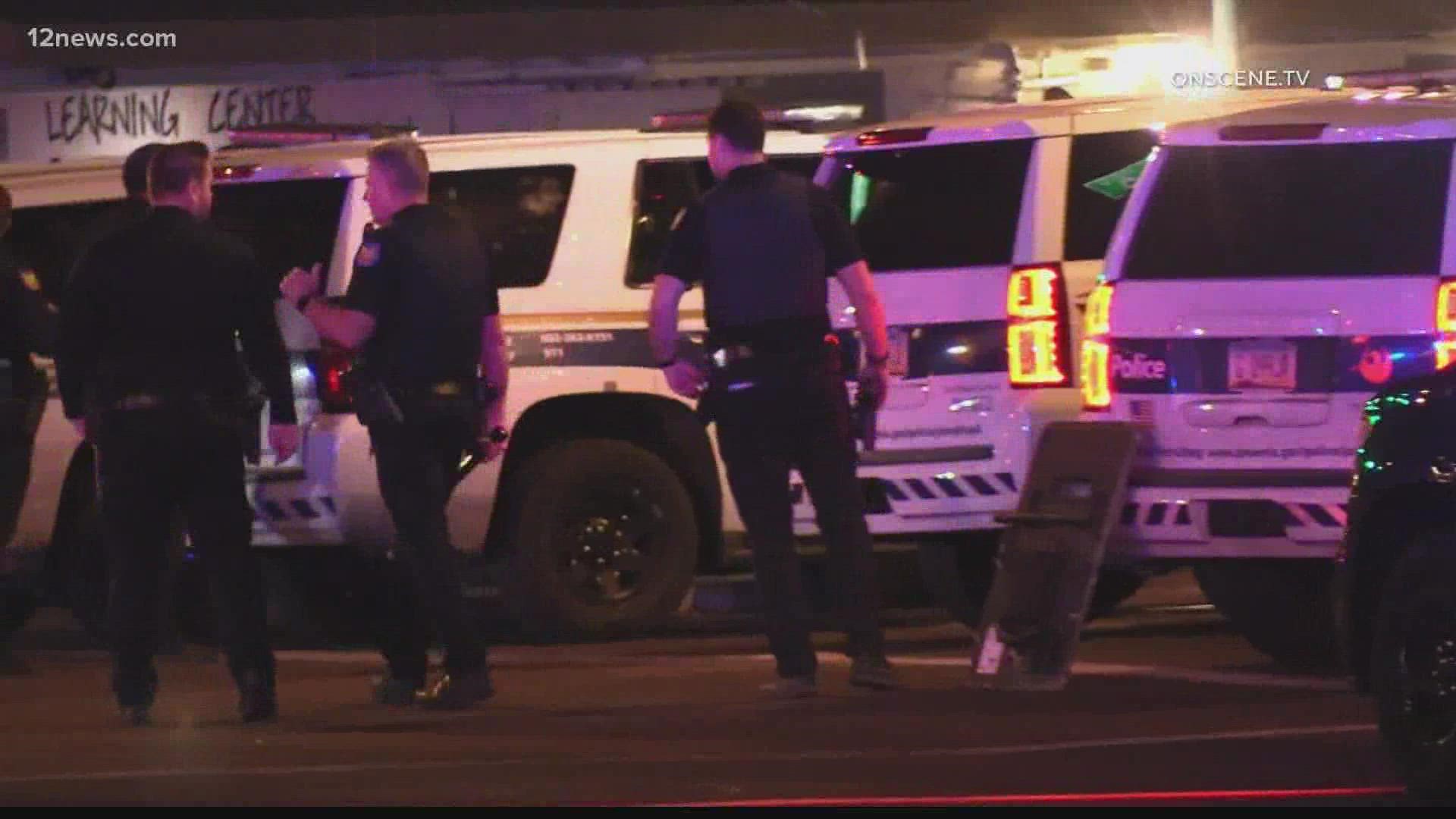 A Phoenix police officer who was shot during an "ambush" style shooting in west Phoenix early Sunday morning is expected to survive his injuries, officials said.