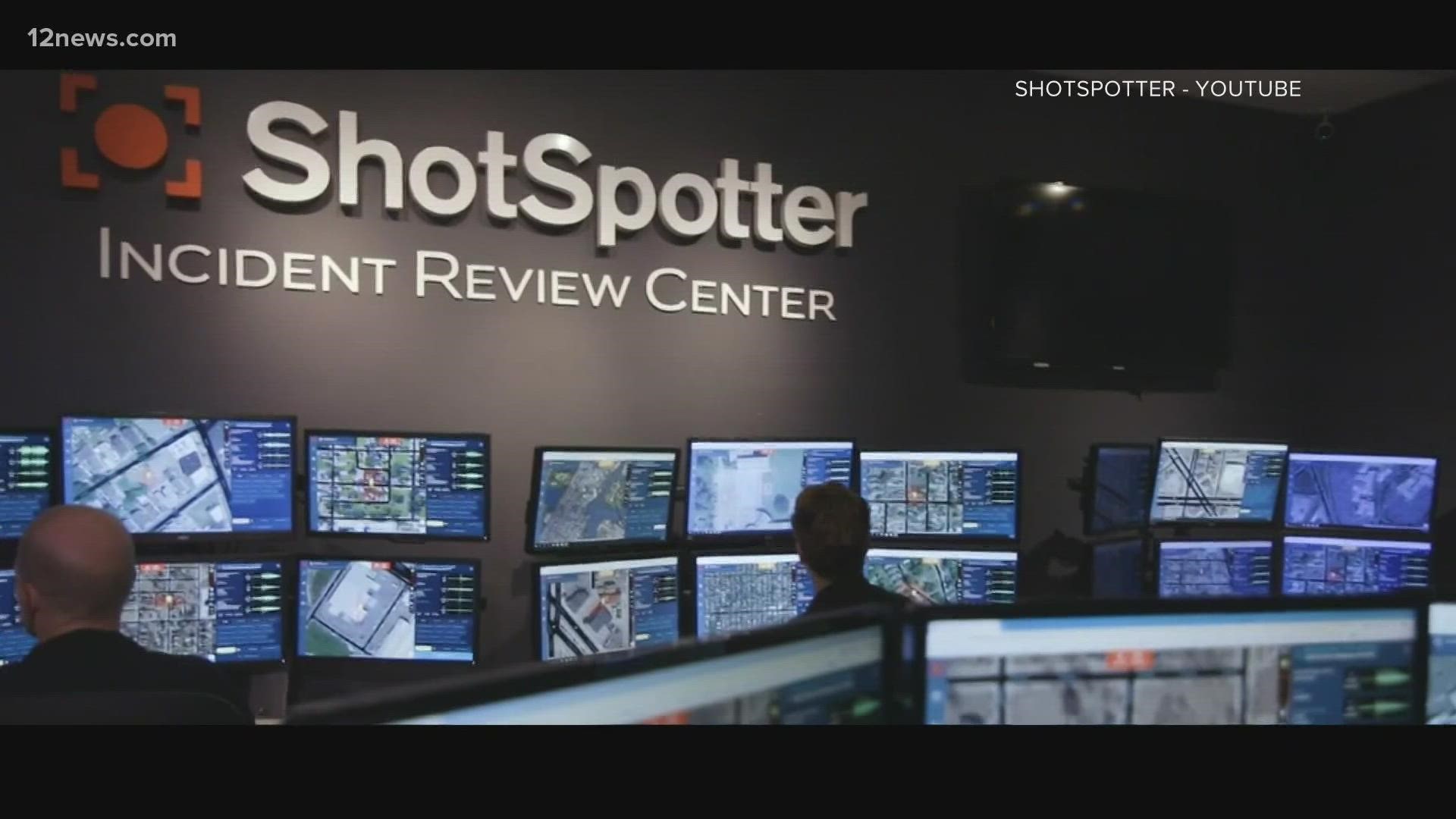 Technology called the "ShotSpotter" can differentiate between gunfire and fireworks and can pinpoint where the shot was fired from.