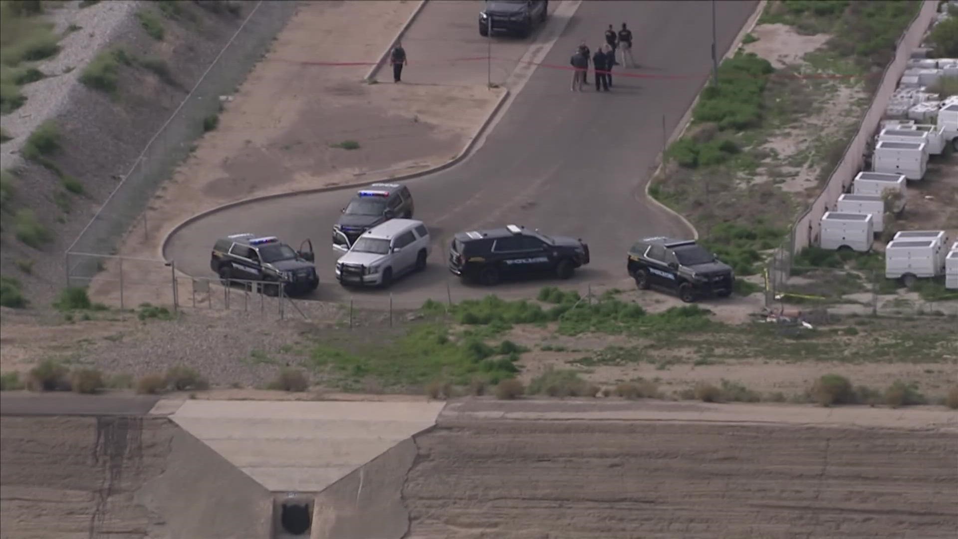 A suspect is dead after an officer-involved shooting near Buckeye and Dysart roads Tuesday.