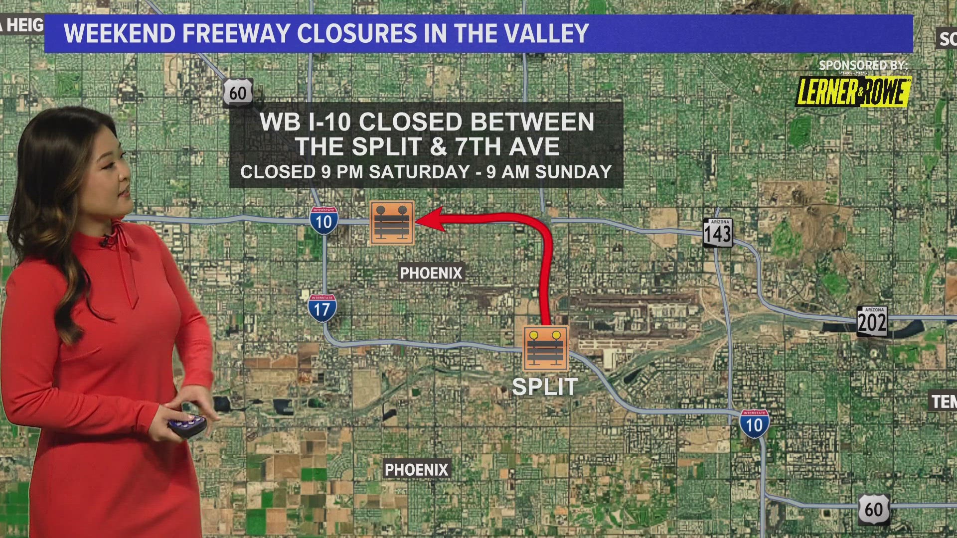 Downtown Phoenix weekend freeway closures Jan. 2628, 2024