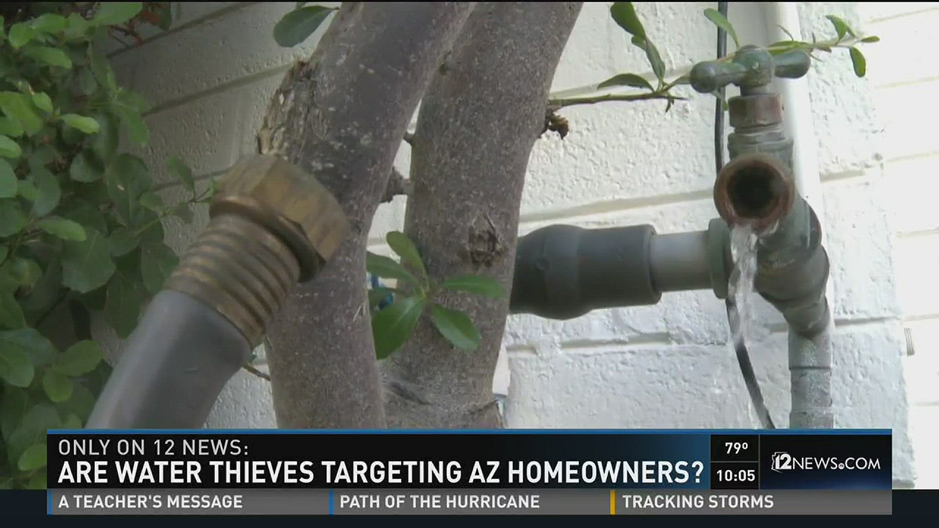 Are water thieves targeting Arizona homeowners?