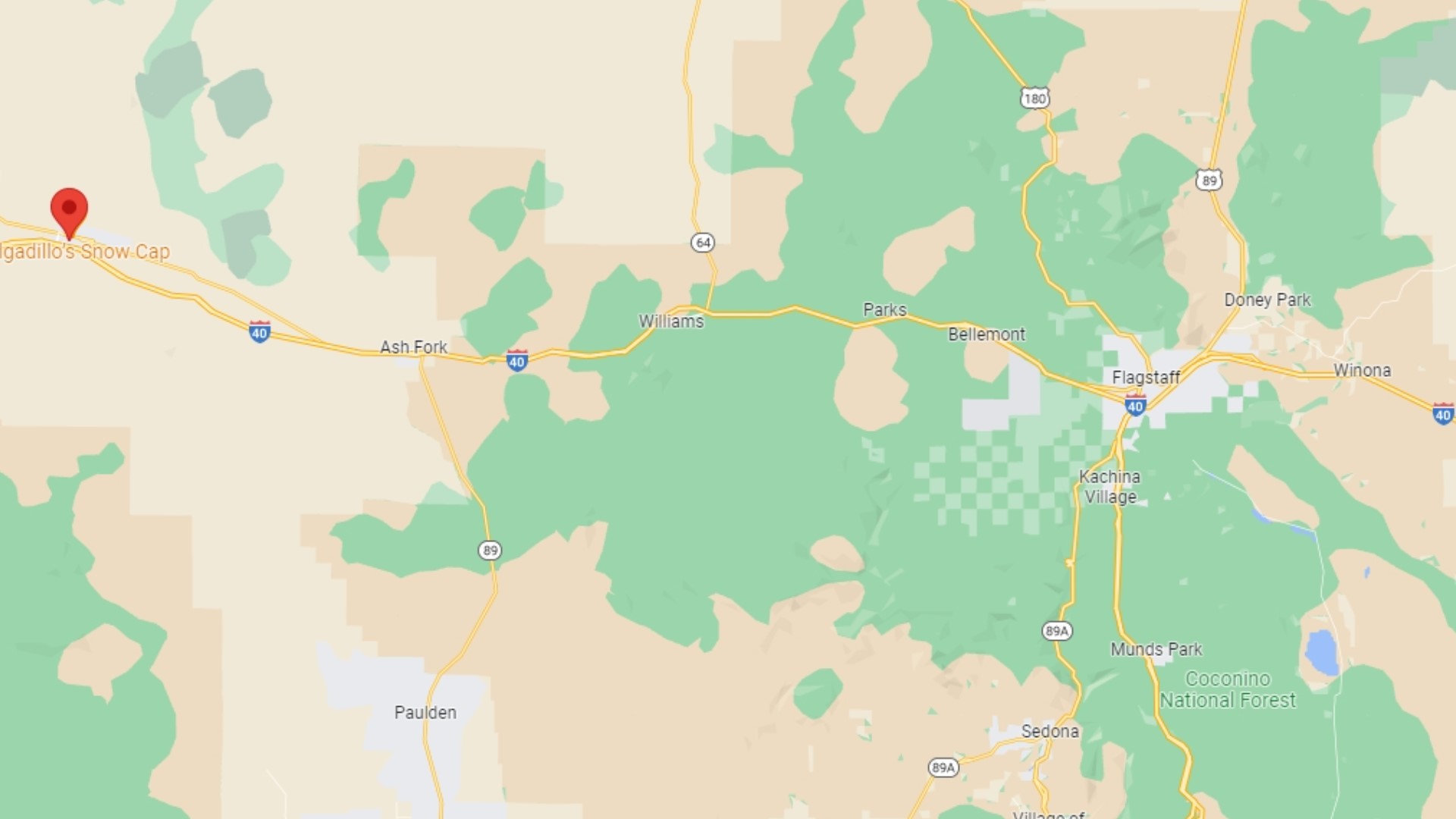 2 dead in plane crash north of Seligman, Arizona